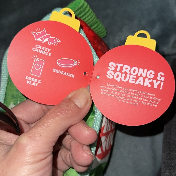 Bark Blitzen’s Best Beggnog M-L 20+ lbs dog toy New with tags - Picture 7 of 8